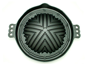 ジンギスカン鍋（穴無し28㎝）